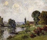 Maufra Maxime Emile Louis Paysage oil painting artist